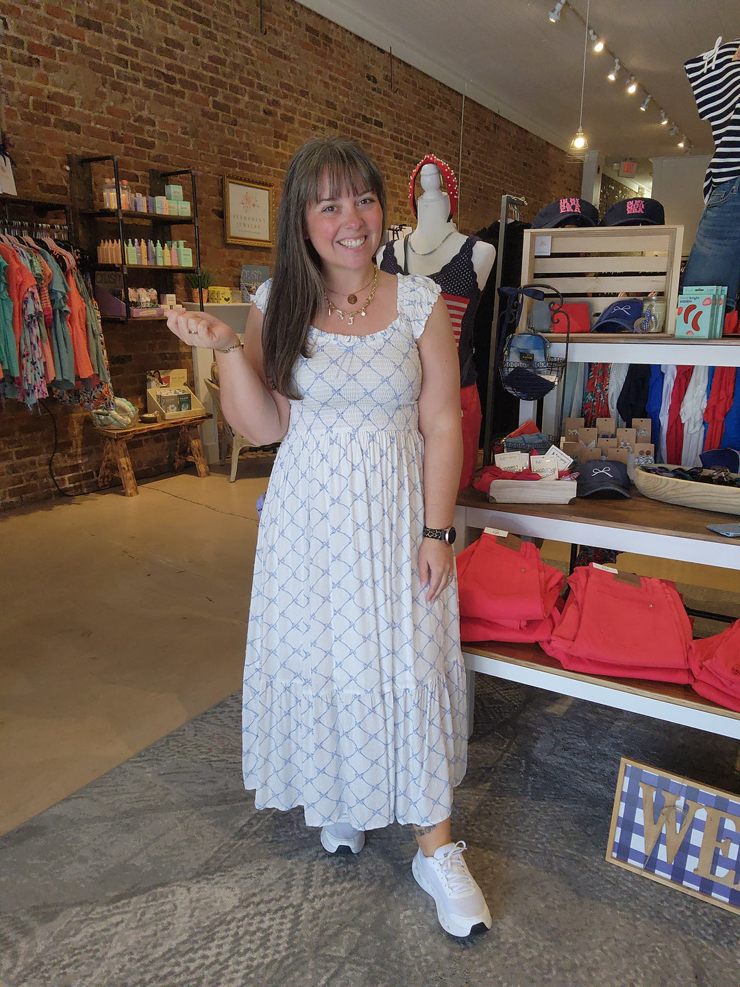 Smocked Bow Dress