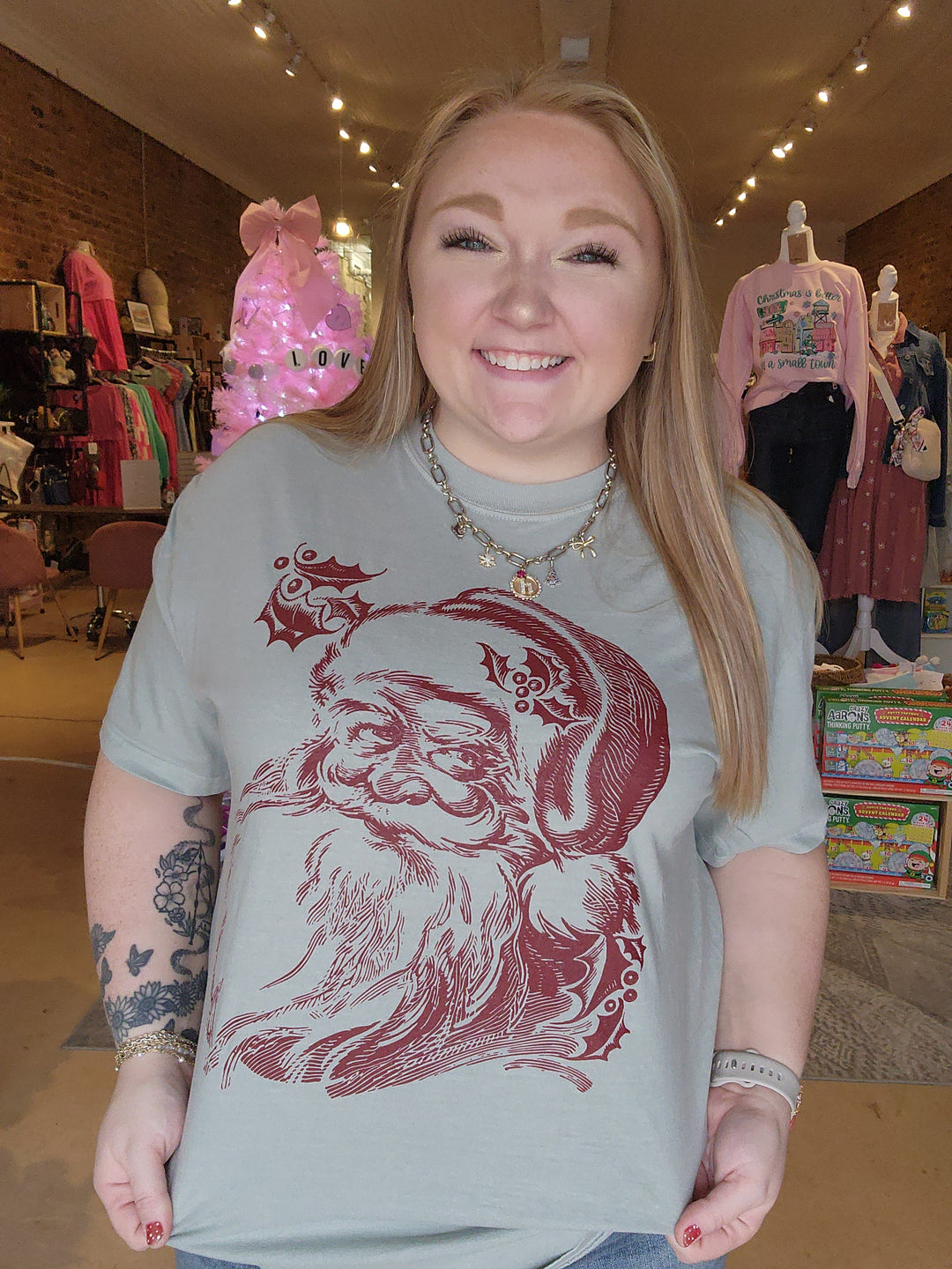 Santa Face Tee