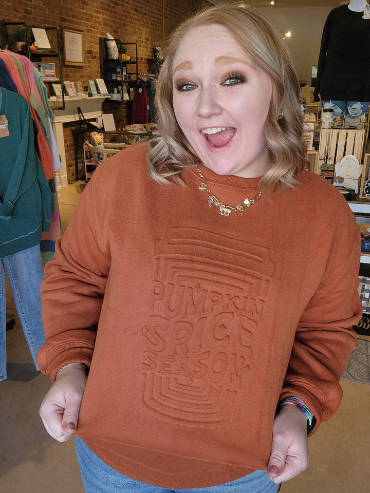 PSL Embossed Pullover