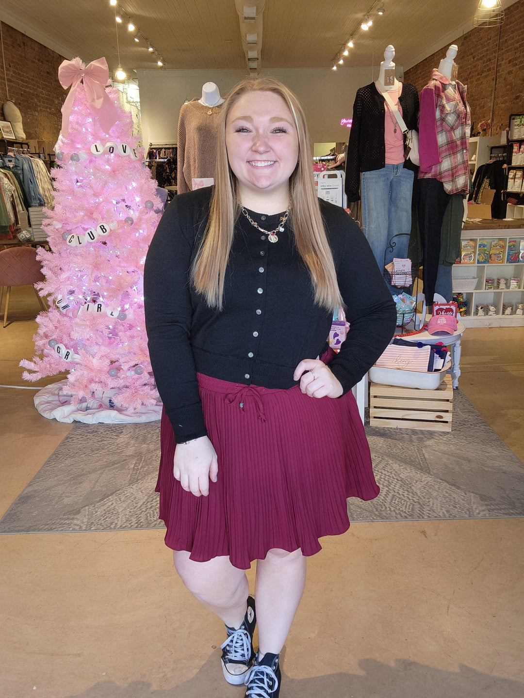 Pleated Skirt