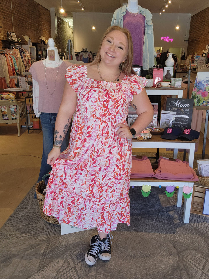 Summer Floral Maxi Dress
