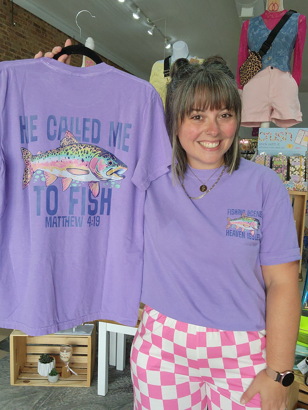 He Called Me to Fish Tee