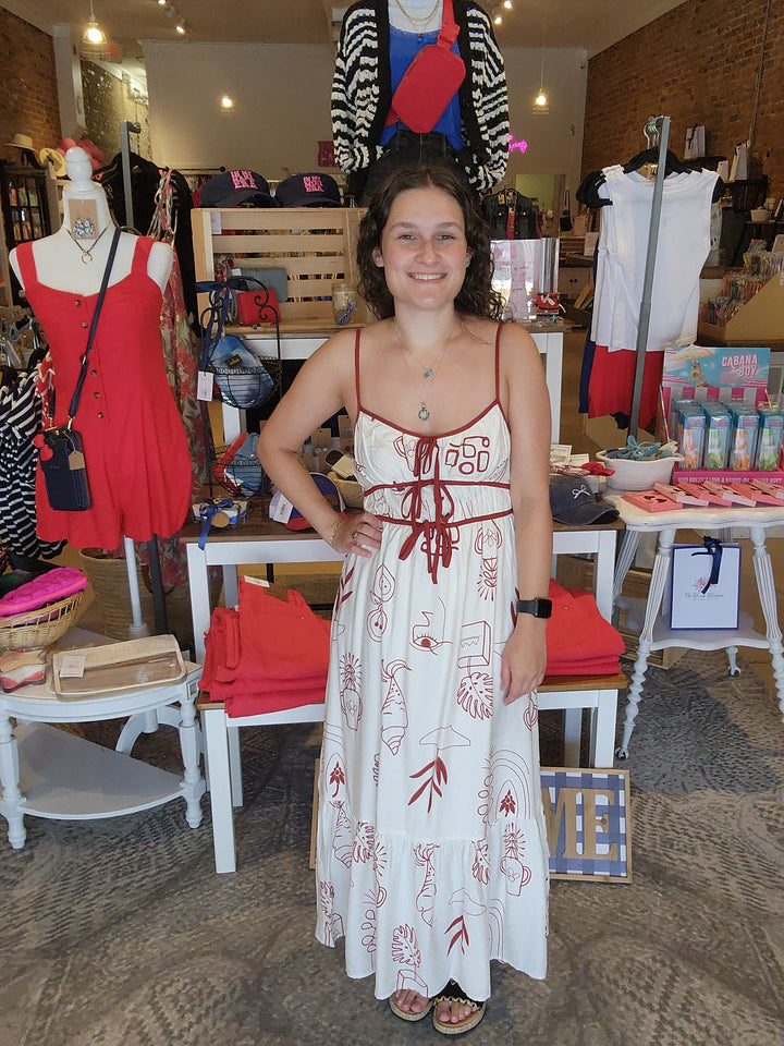 Doodle Midi Dress
