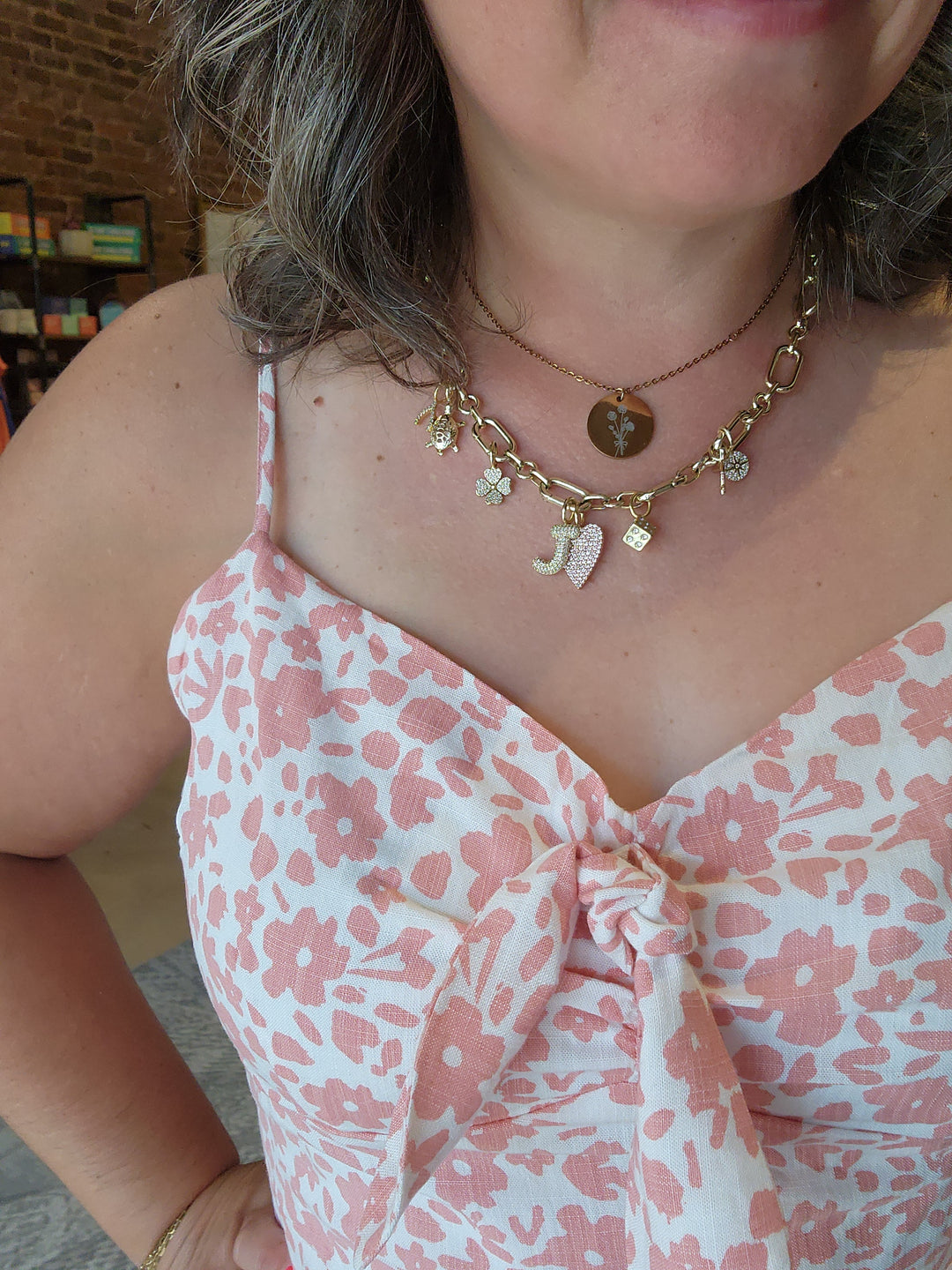 Pink Floral Jumpsuit