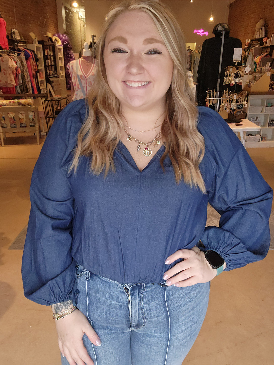 Blue Jean Baby Crop
