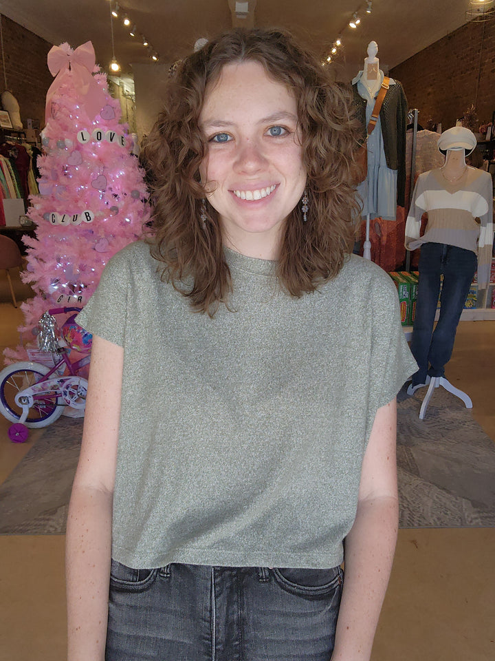 Livin the Dream Crop Tee