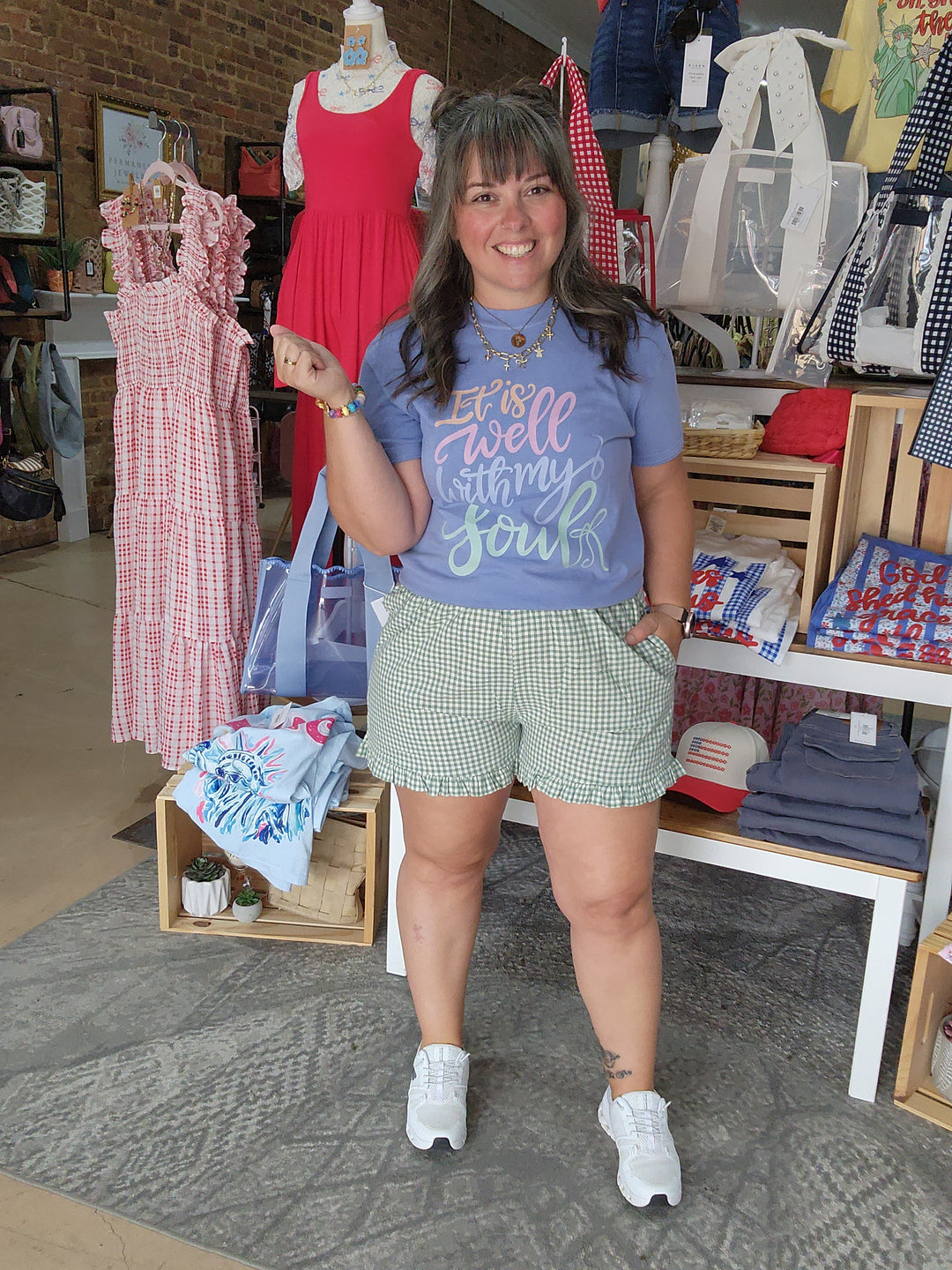 Gingham Boxer Shorts
