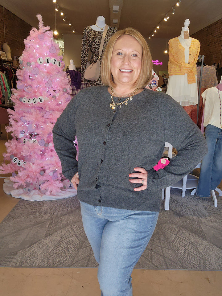 Everyday Button Up Cardigan