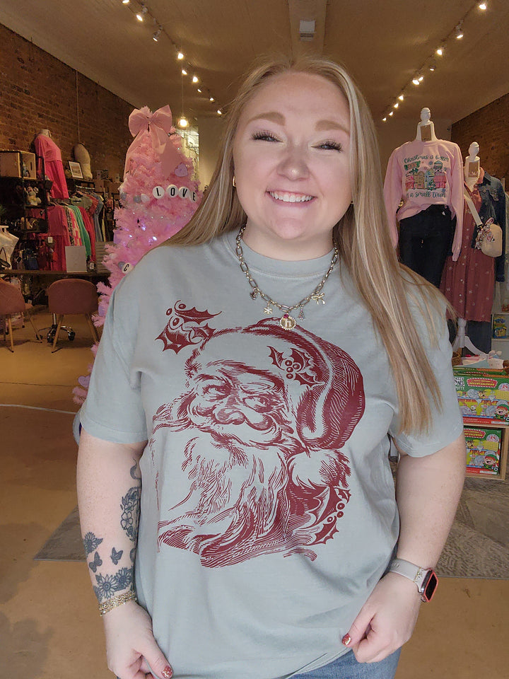 Santa Face Tee