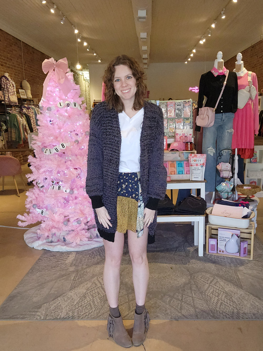 Multi Print Skirt
