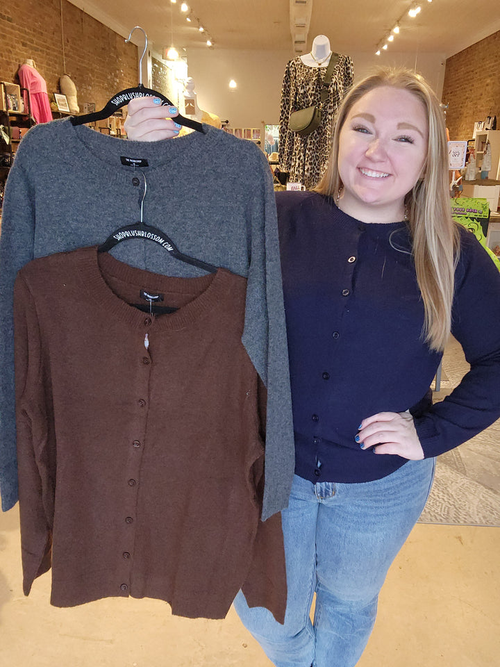 Everyday Button Up Cardigan