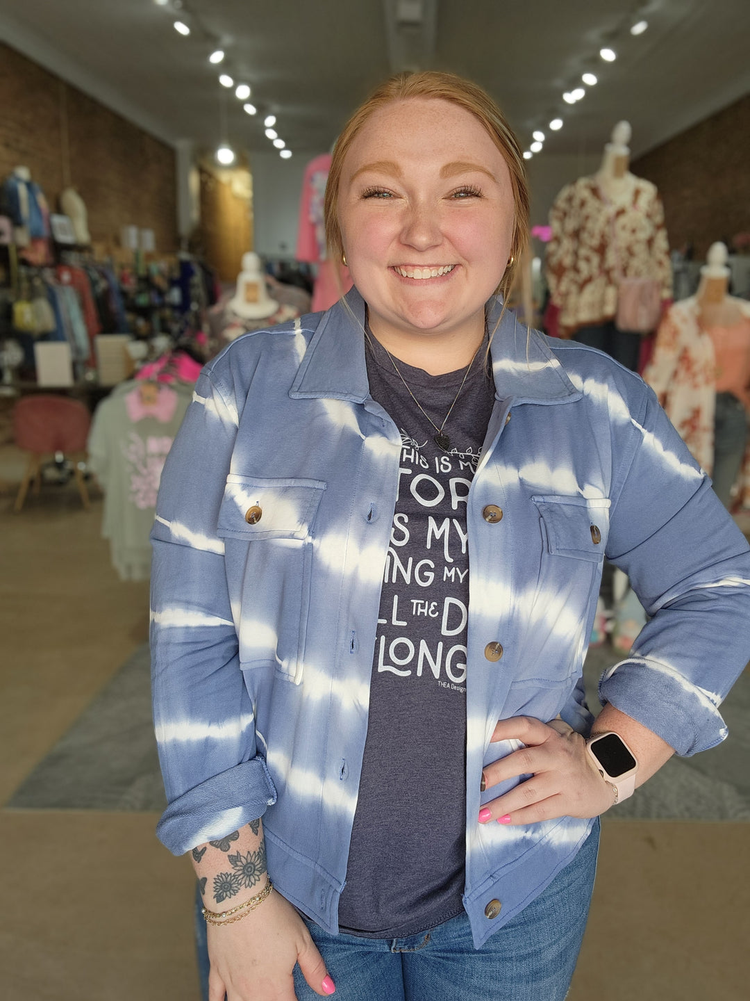 Tie Dye Spring Jacket