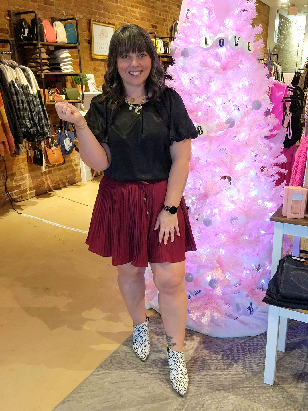 Pleated Skirt