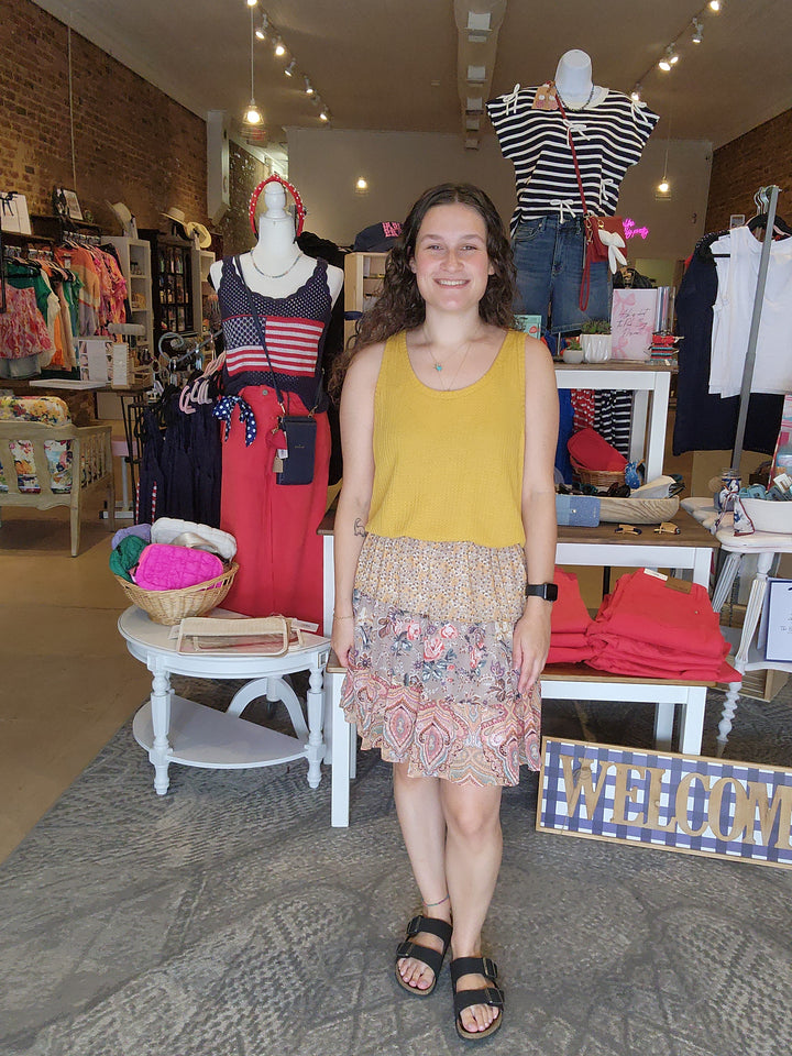 Mustard Tank Dress
