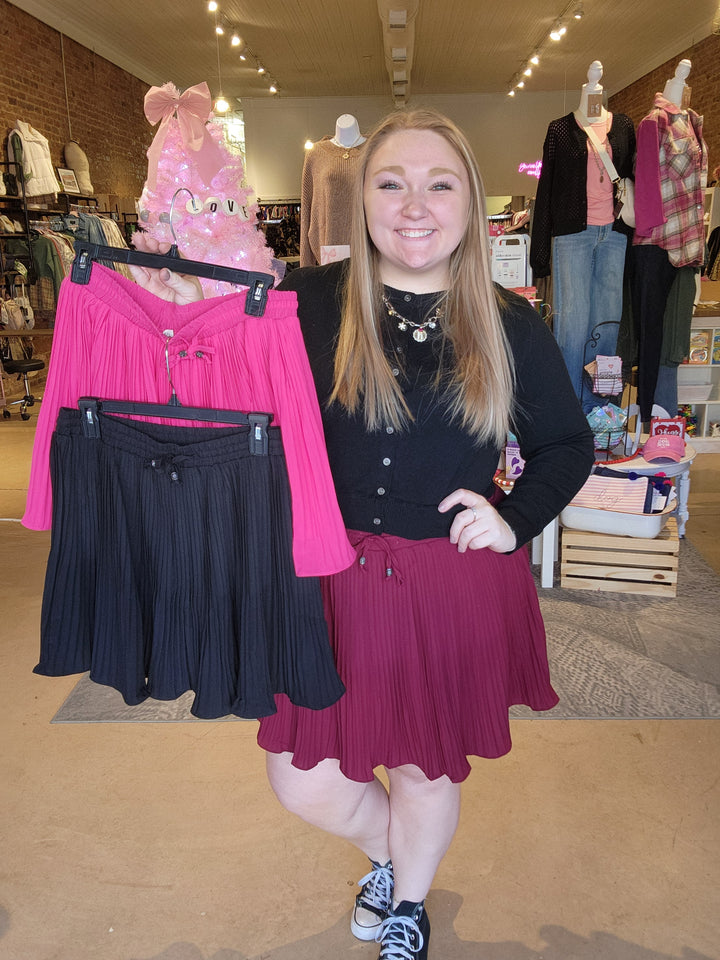 Pleated Skirt
