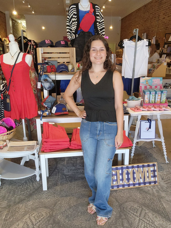 Peplum Butter Tank