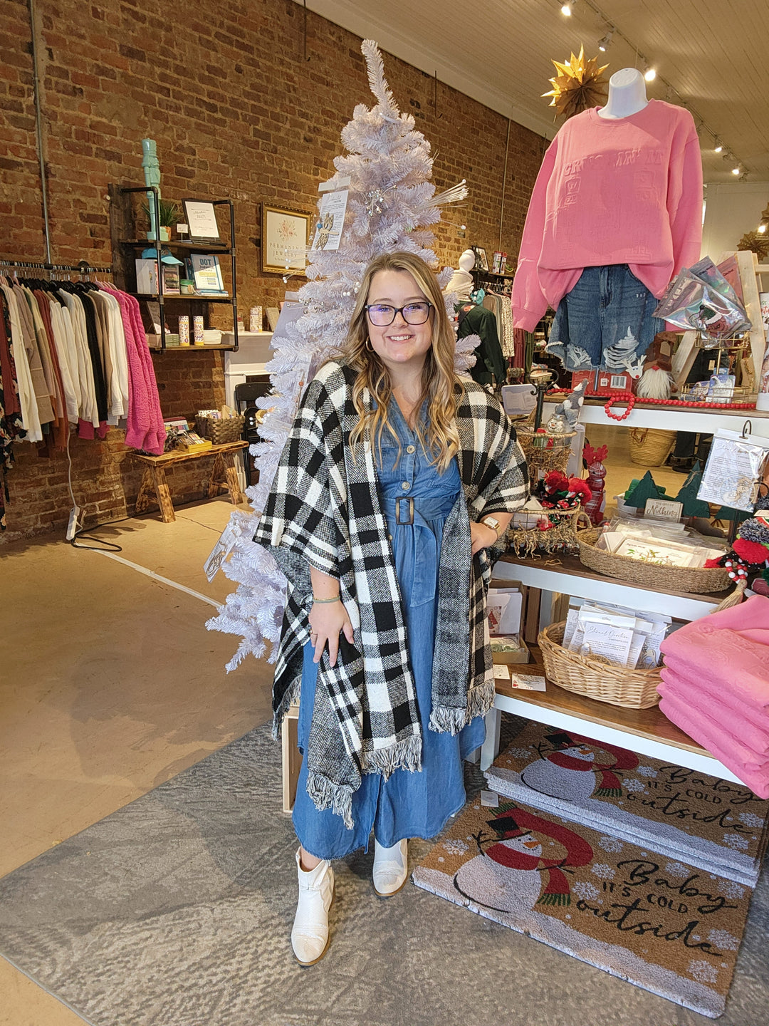 Chambray Shirt Dress