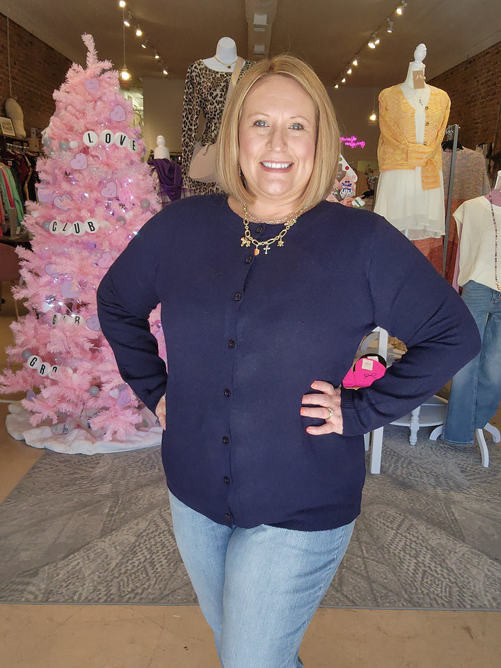 Everyday Button Up Cardigan