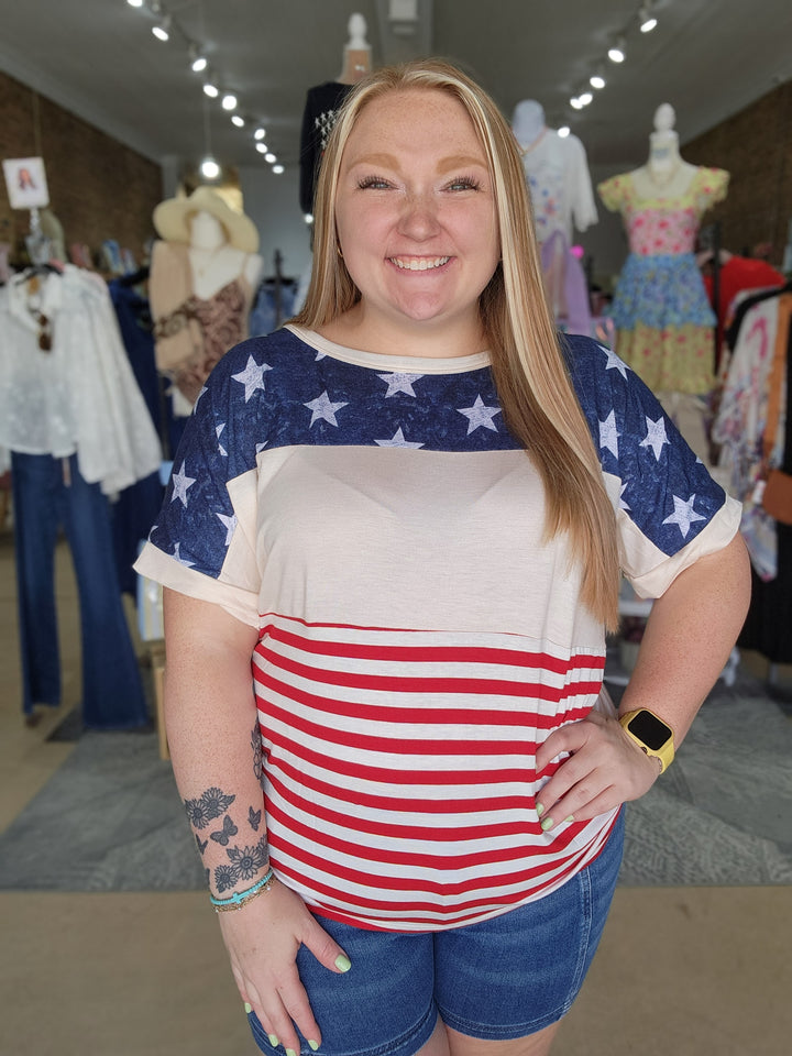 Stars and Stripes Tee