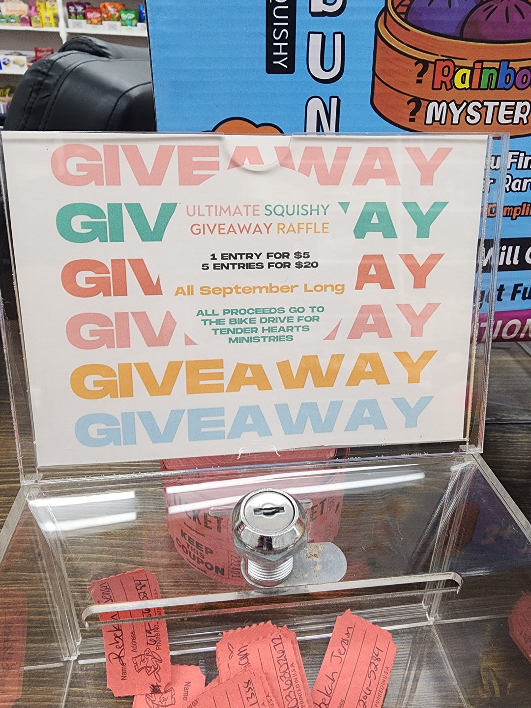 SQUISHY RAFFLE