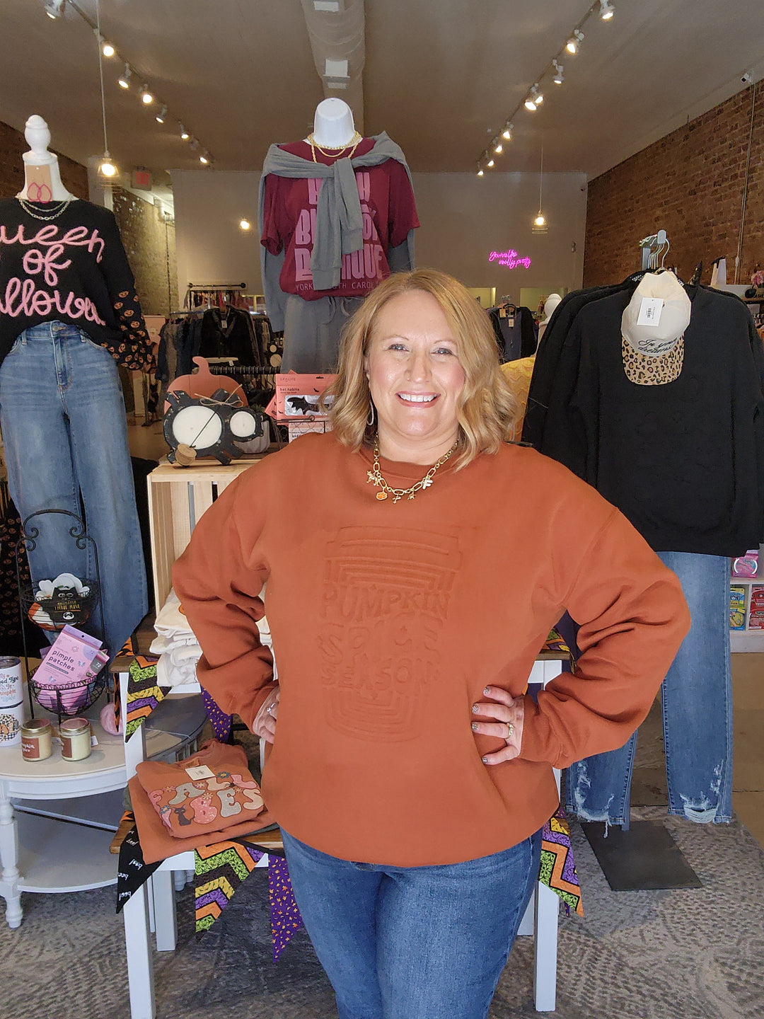 PSL Embossed Pullover