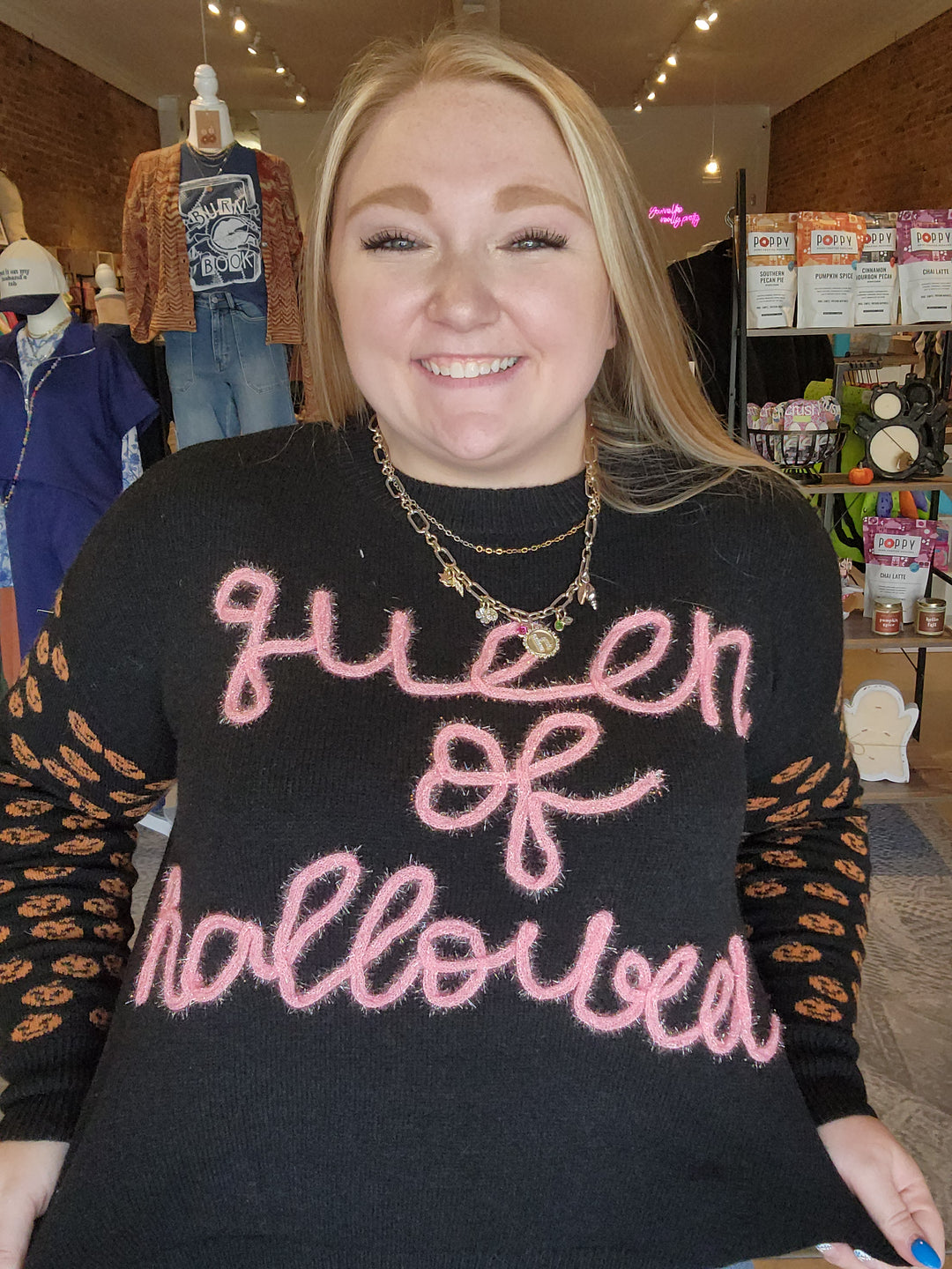 Queen of Halloween Knit