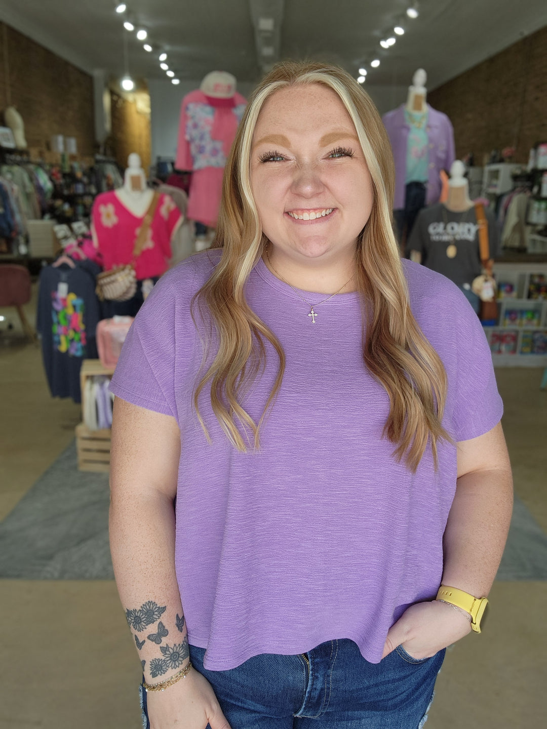 Short Sleeve Slub Tee 2