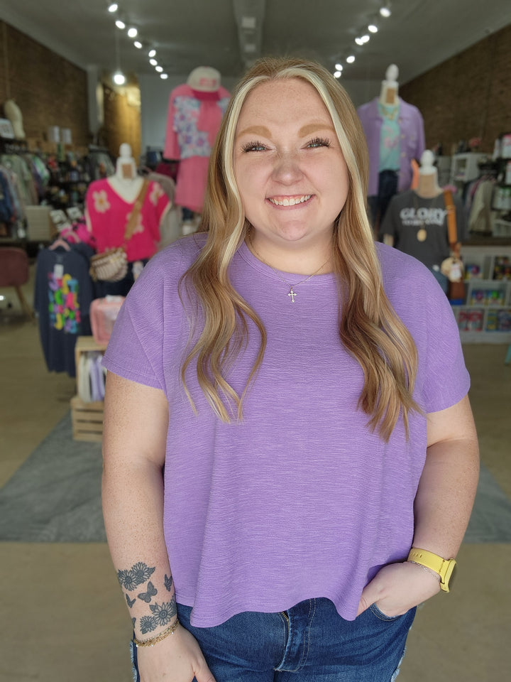 Short Sleeve Slub Tee 2