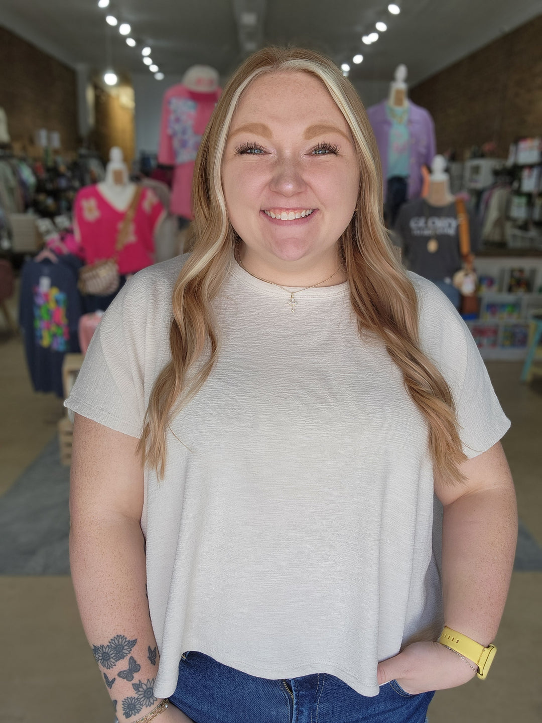 Short Sleeve Slub Tee 2