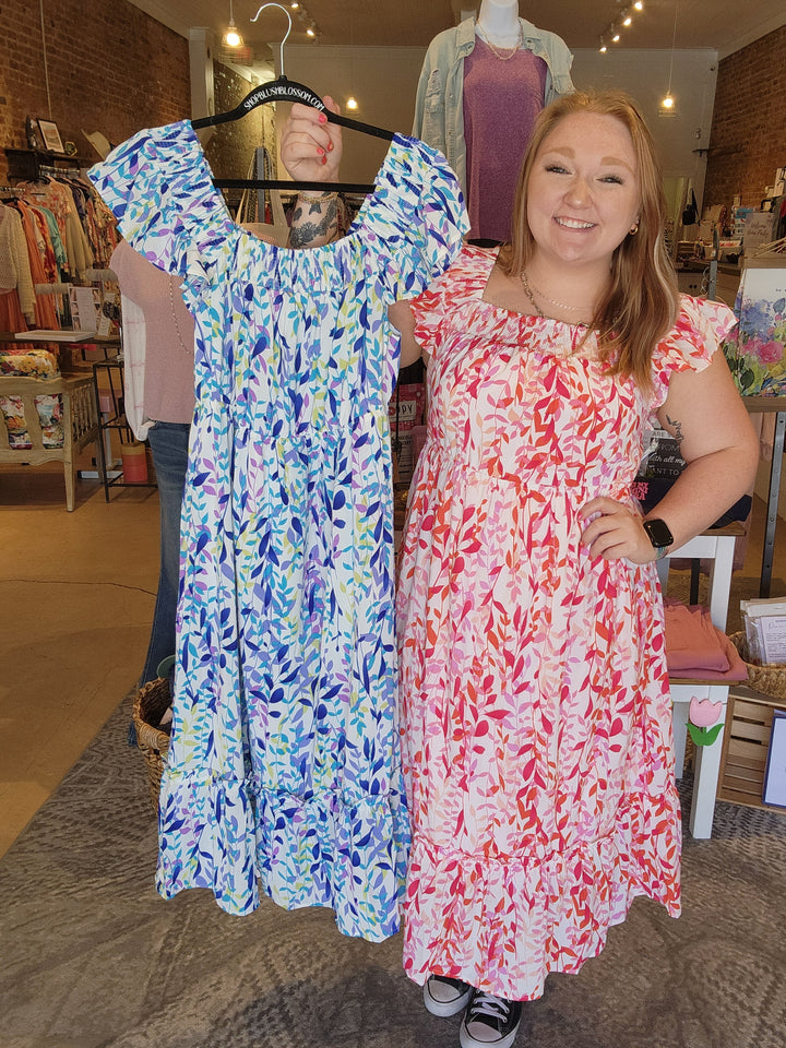 Summer Floral Maxi Dress