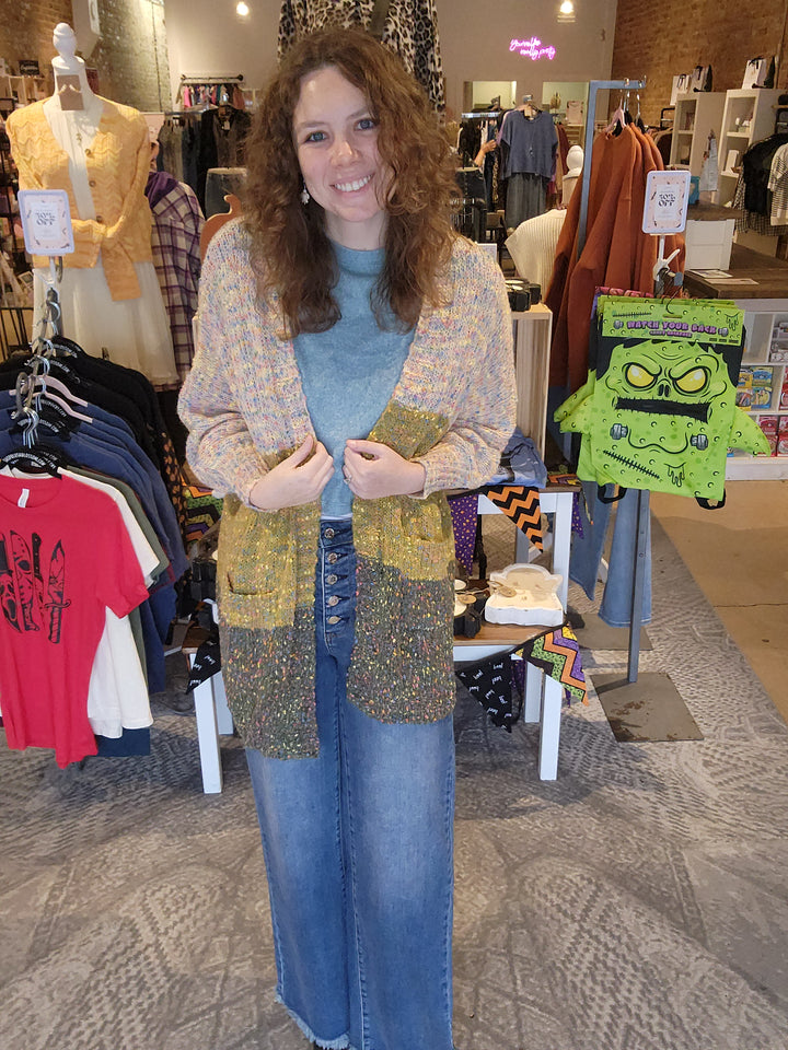 Multi Color Cardigan