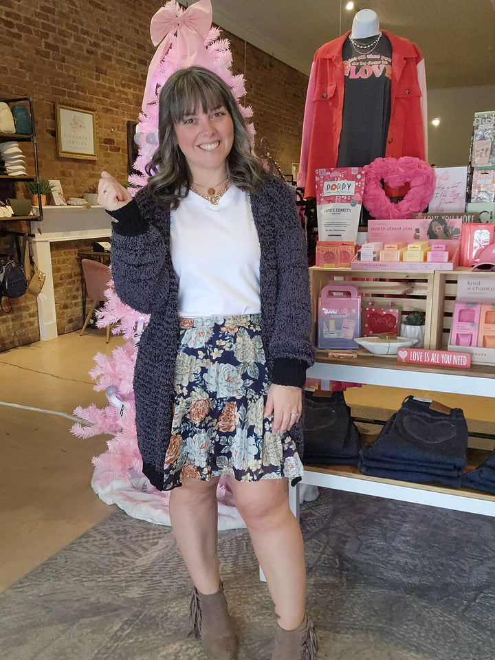 Multi Print Skirt
