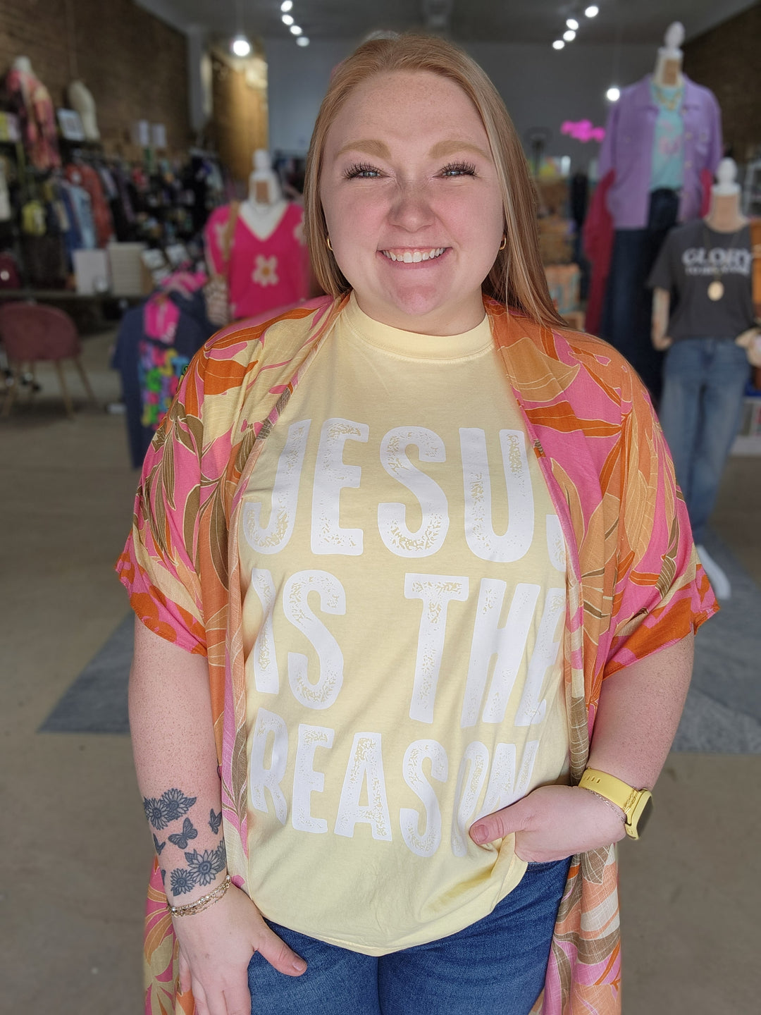 Jesus is The Reason Tee