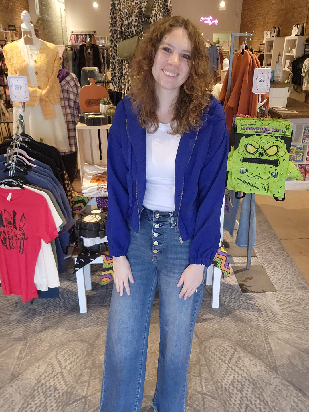 Corduroy Zip Jacket