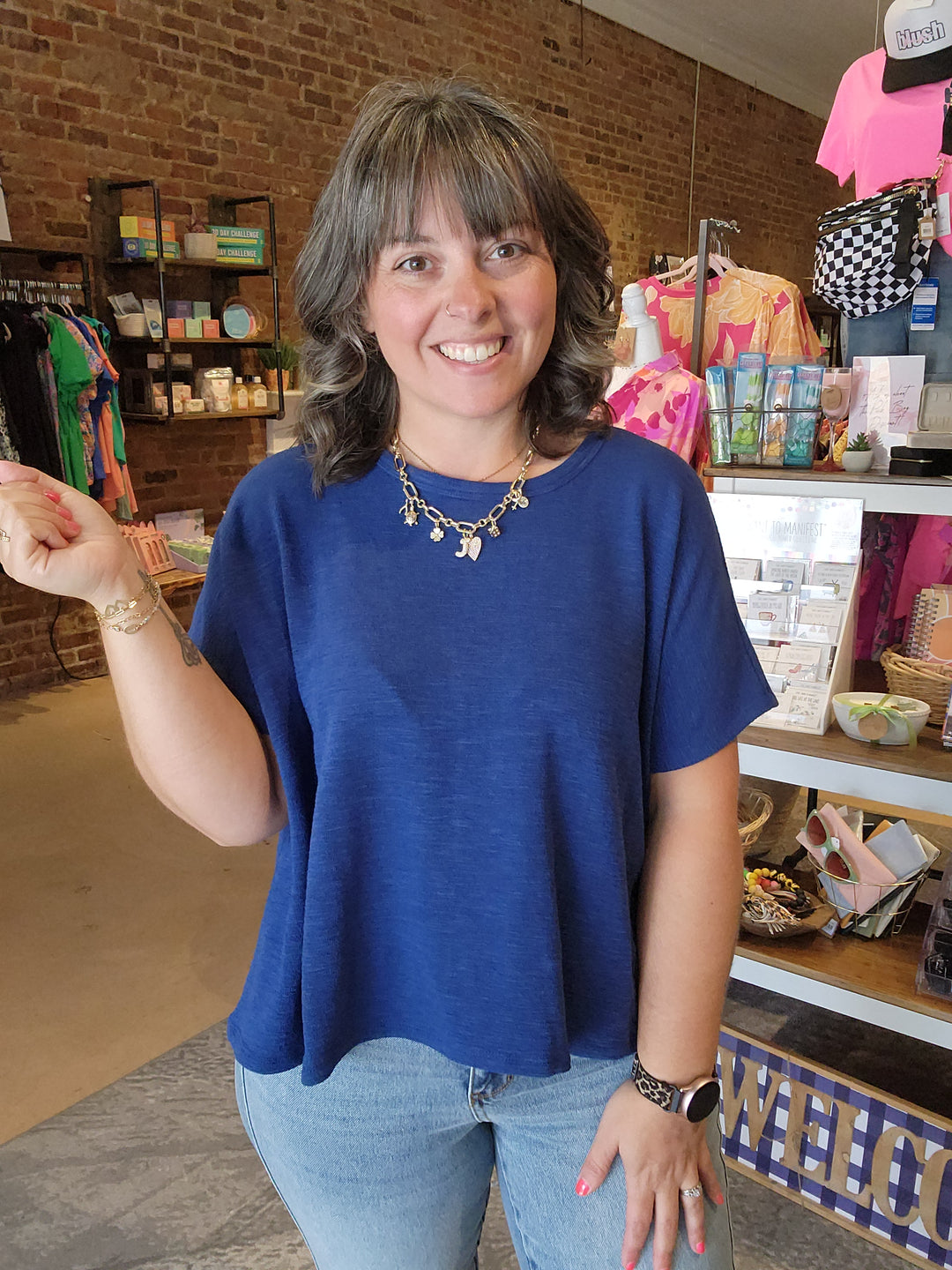 Short Sleeve Slub Tee