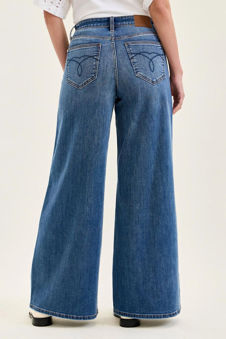 Judy Blue High Rise Palazzo Jeans