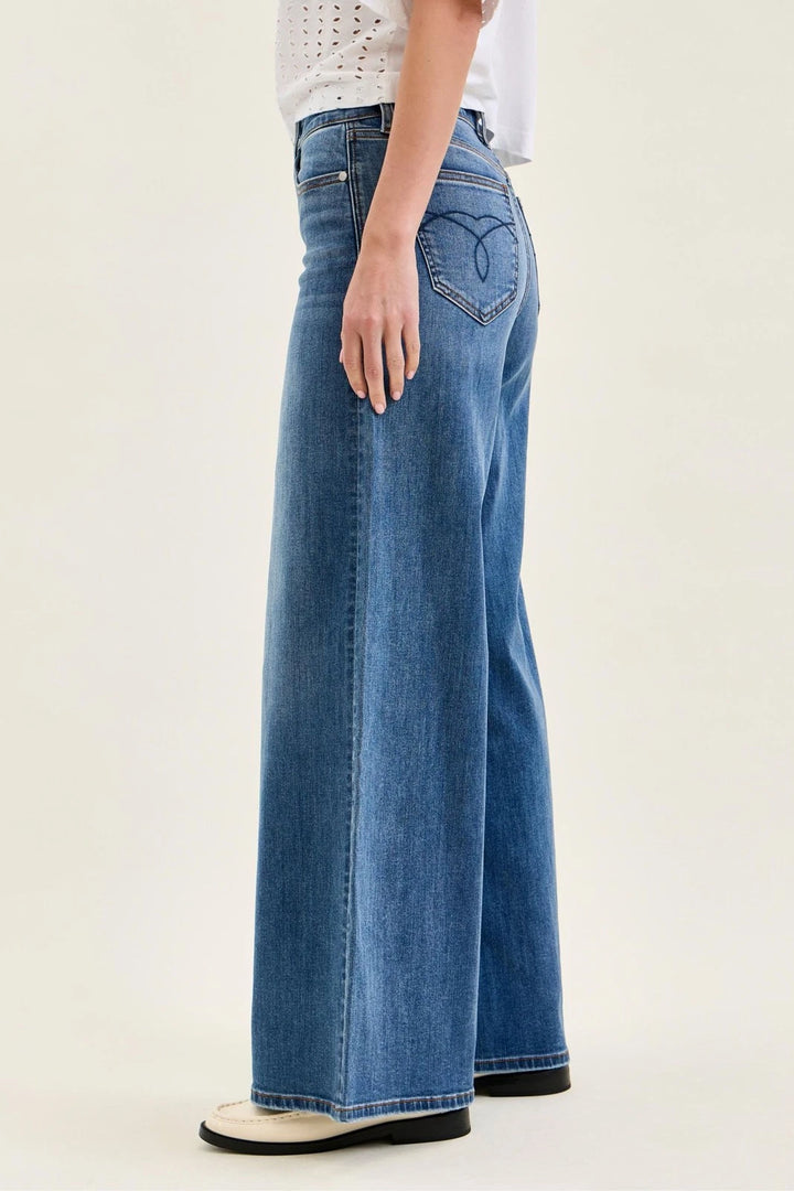 Judy Blue High Rise Palazzo Jeans