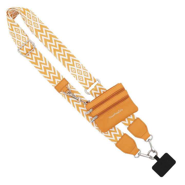 Clip & Go Yellow Chevron